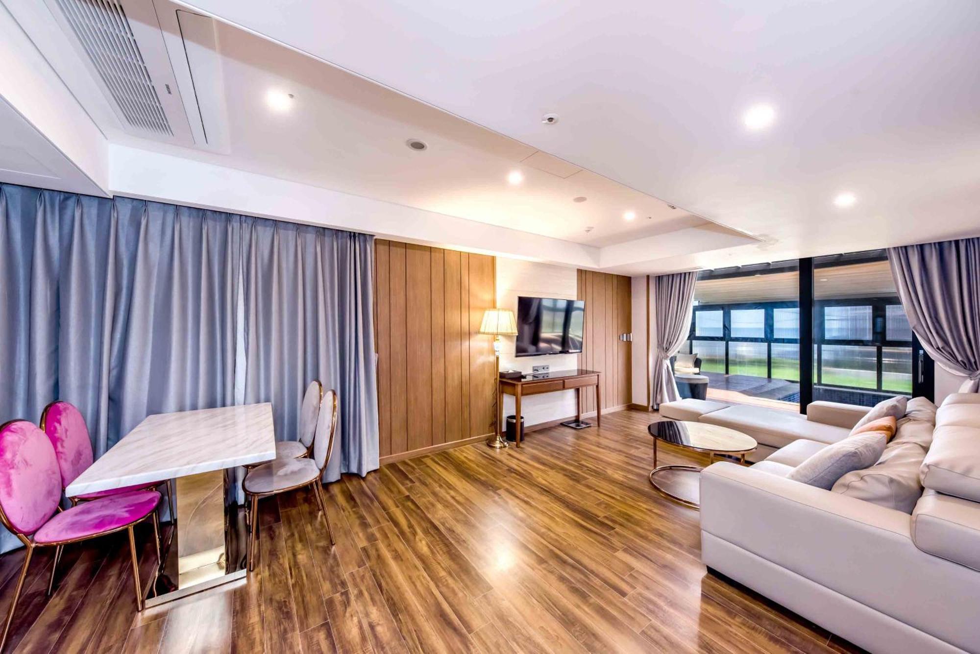 Dyne Oceano Hotel Csedzsu Kültér fotó