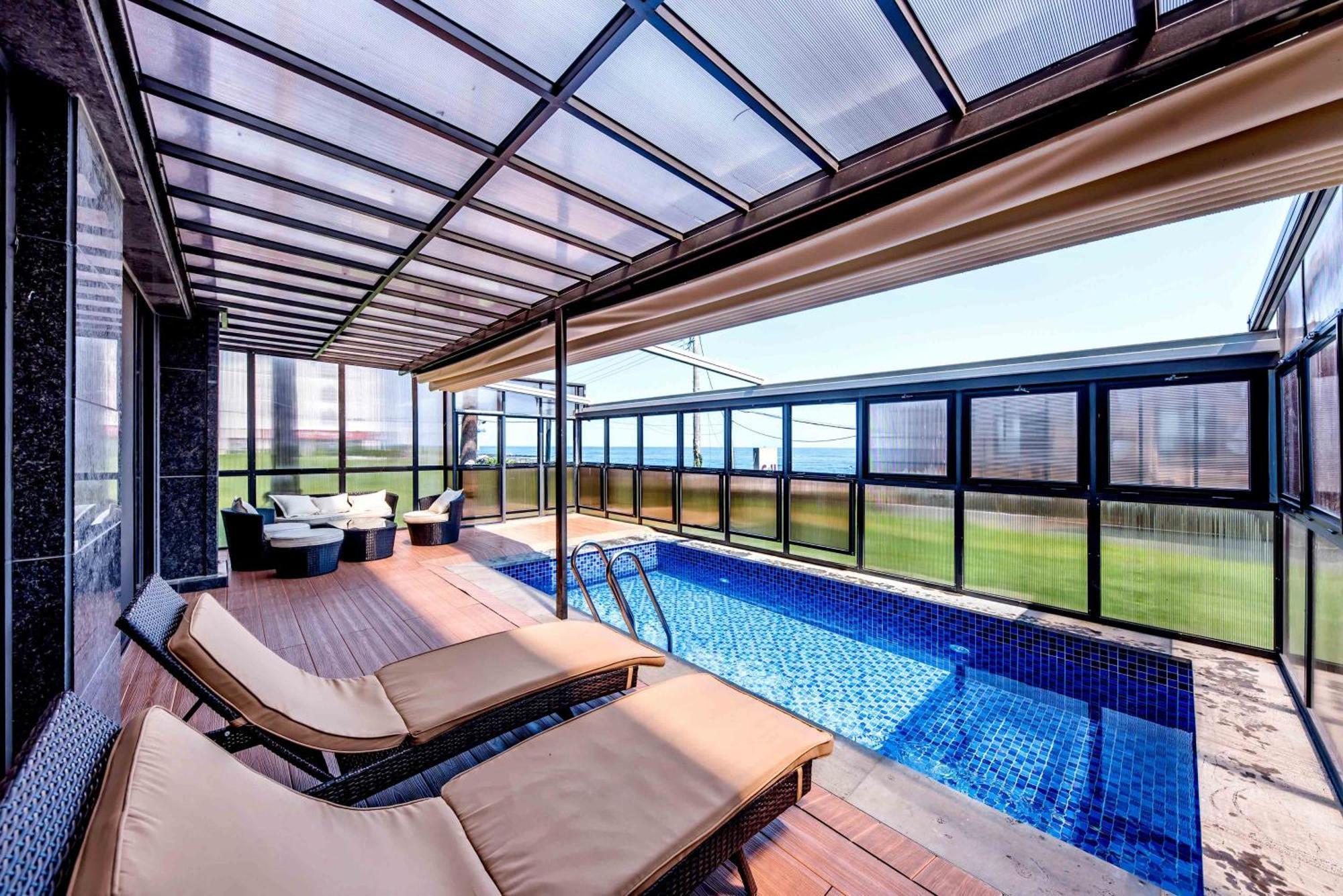 Dyne Oceano Hotel Csedzsu Kültér fotó