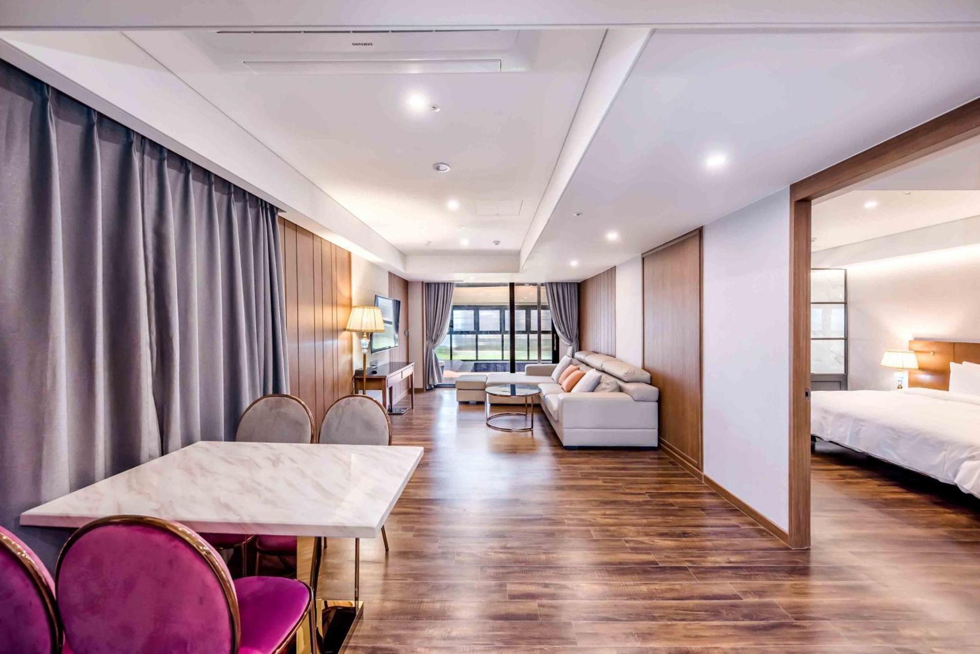 Dyne Oceano Hotel Csedzsu Kültér fotó