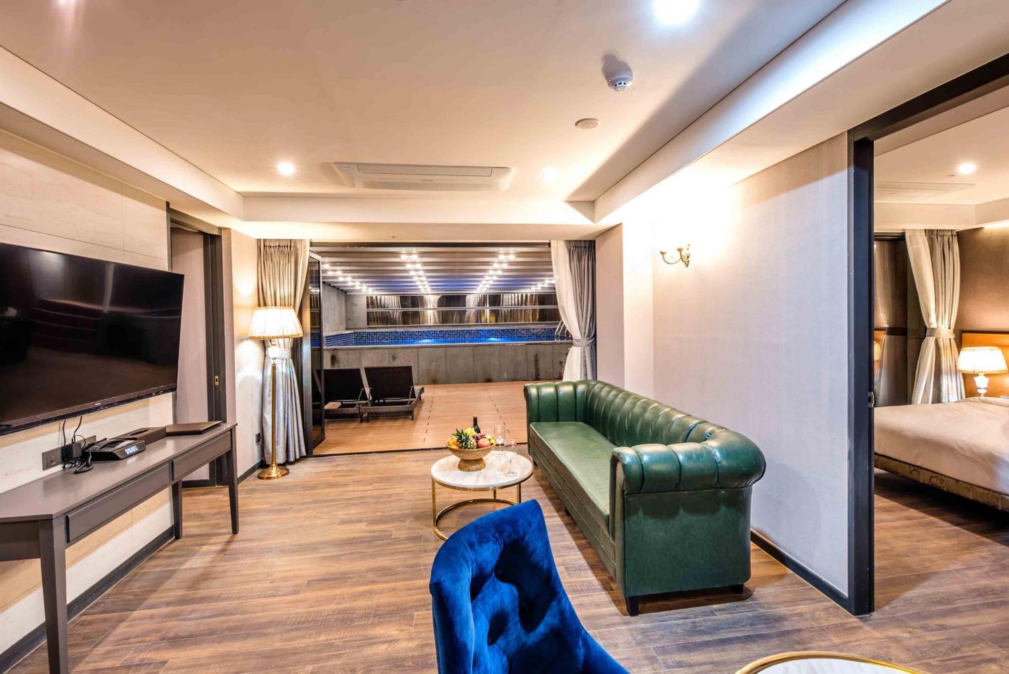 Dyne Oceano Hotel Csedzsu Kültér fotó